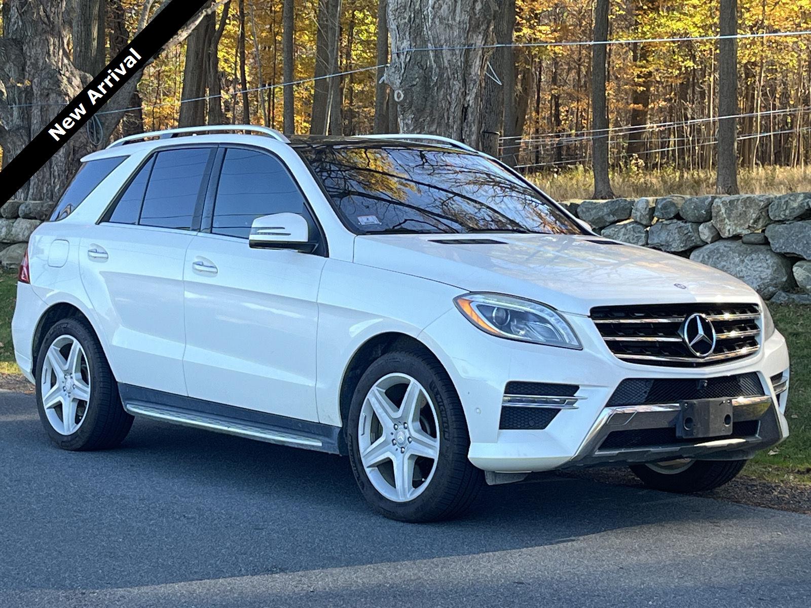 Diamond White Metallic 2014 Mercedes-Benz M-Class SUV / Crossover All-Wheel Drive Automatic