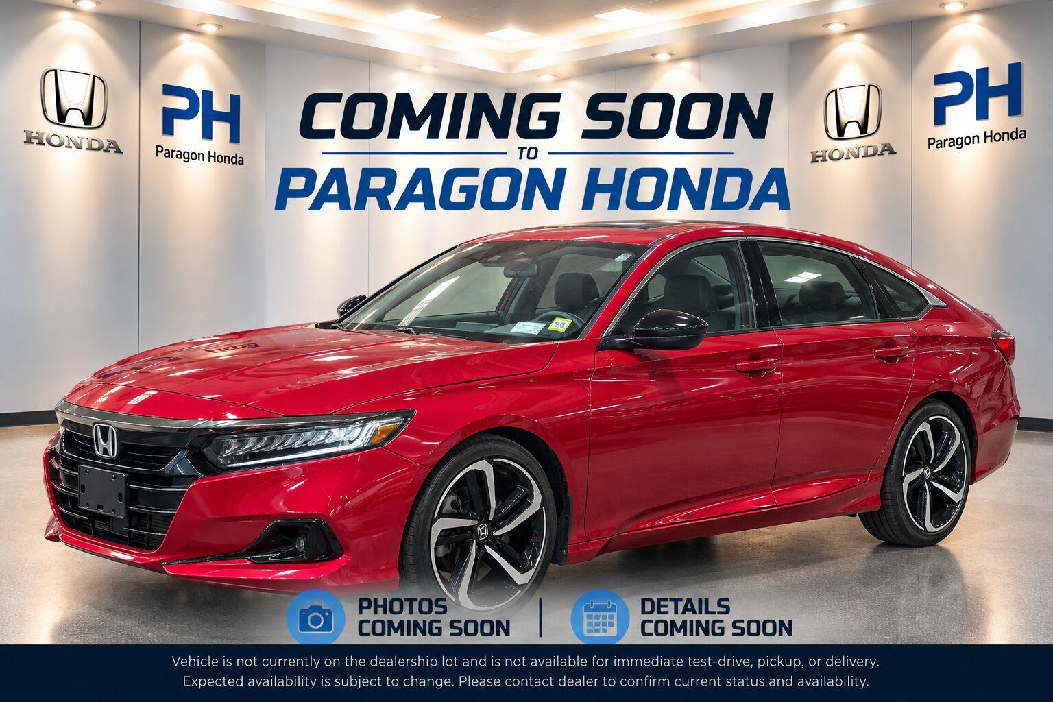 2021 Honda Accord Sedan Sport SE