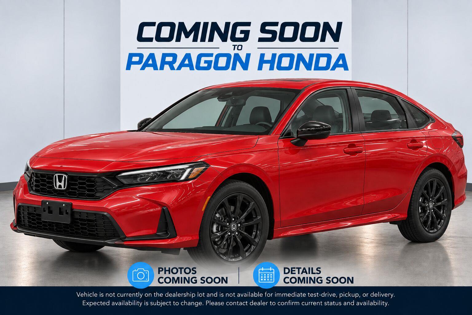 2025 Honda Civic Hybrid Sport