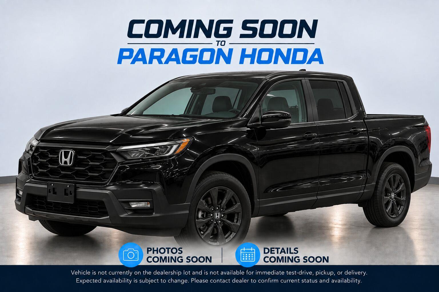 2024 Honda Ridgeline Black Edition