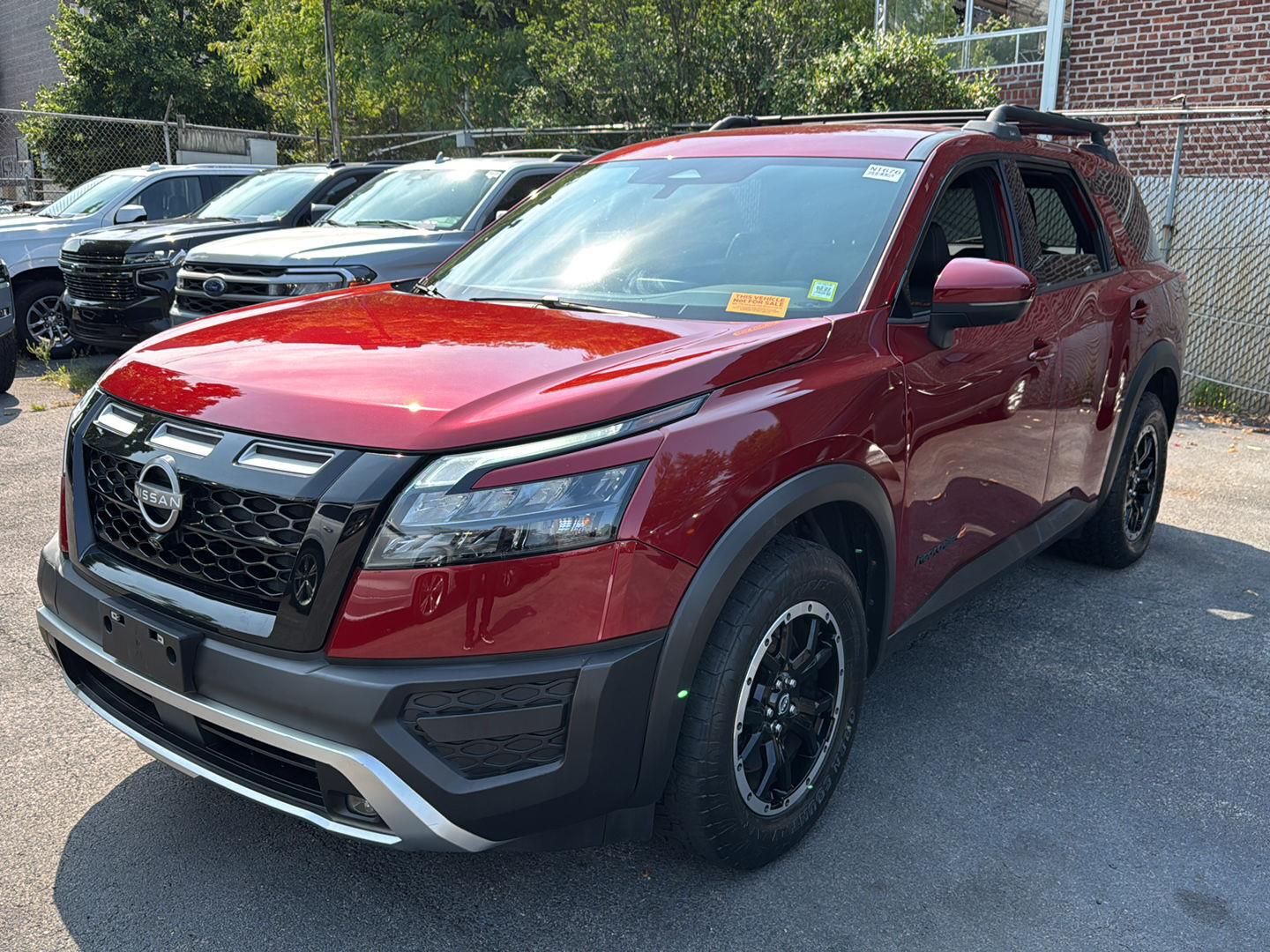 Red (Scarlet Ember Tintcoat) 2023 Nissan Pathfinder SUV / Crossover All-Wheel Drive Automatic
