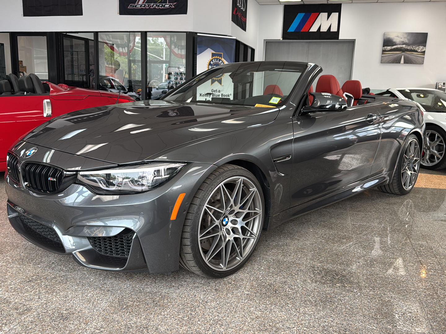 Mineral Gray Metallic 2020 BMW M4 Convertible Rear-Wheel Drive 7-Speed Automatic