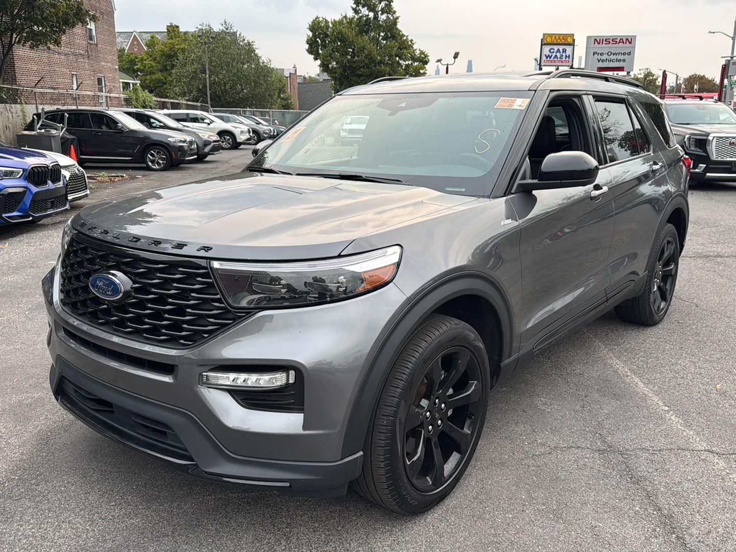 Carbonized Gray 2023 Ford Explorer SUV / Crossover All-Wheel Drive Automatic