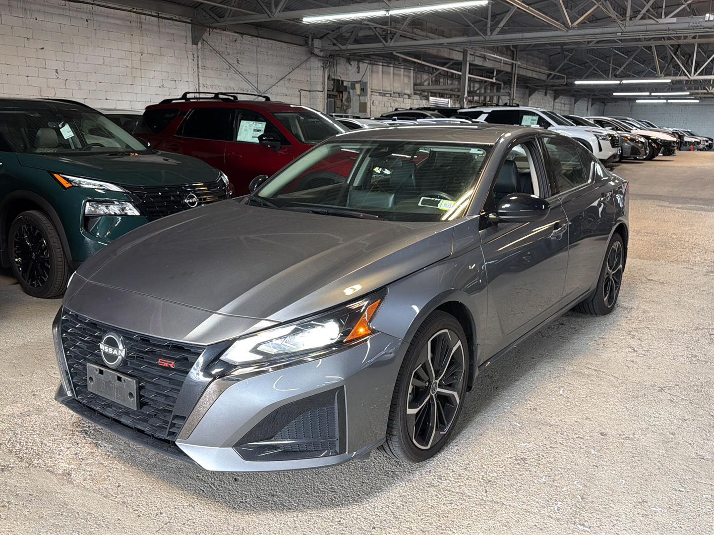 Gray (Gun Metallic) 2024 Nissan Altima Sedan All-Wheel Drive Continuously Variable Transmission