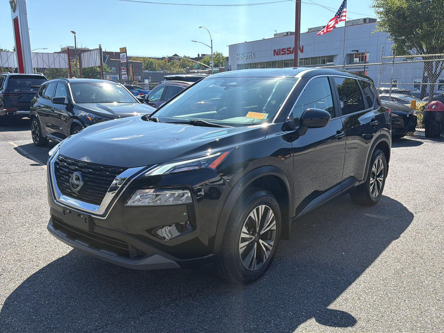 Super Black 2023 Nissan Rogue SUV / Crossover All-Wheel Drive Continuously Variable Transmission
