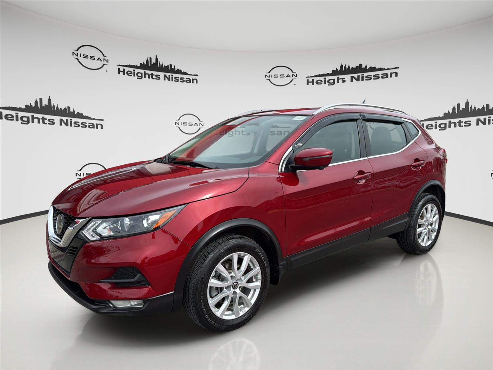 Red (Scarlet Ember Tintcoat) 2020 Nissan Rogue Sport SV AWD SUV / Crossover All-Wheel Drive Continuously Variable Transmission