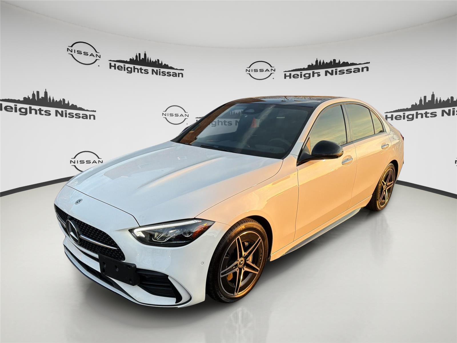 Polar White 2024 Mercedes-Benz C-Class C 300 4MATIC Sedan All-Wheel Drive Automatic