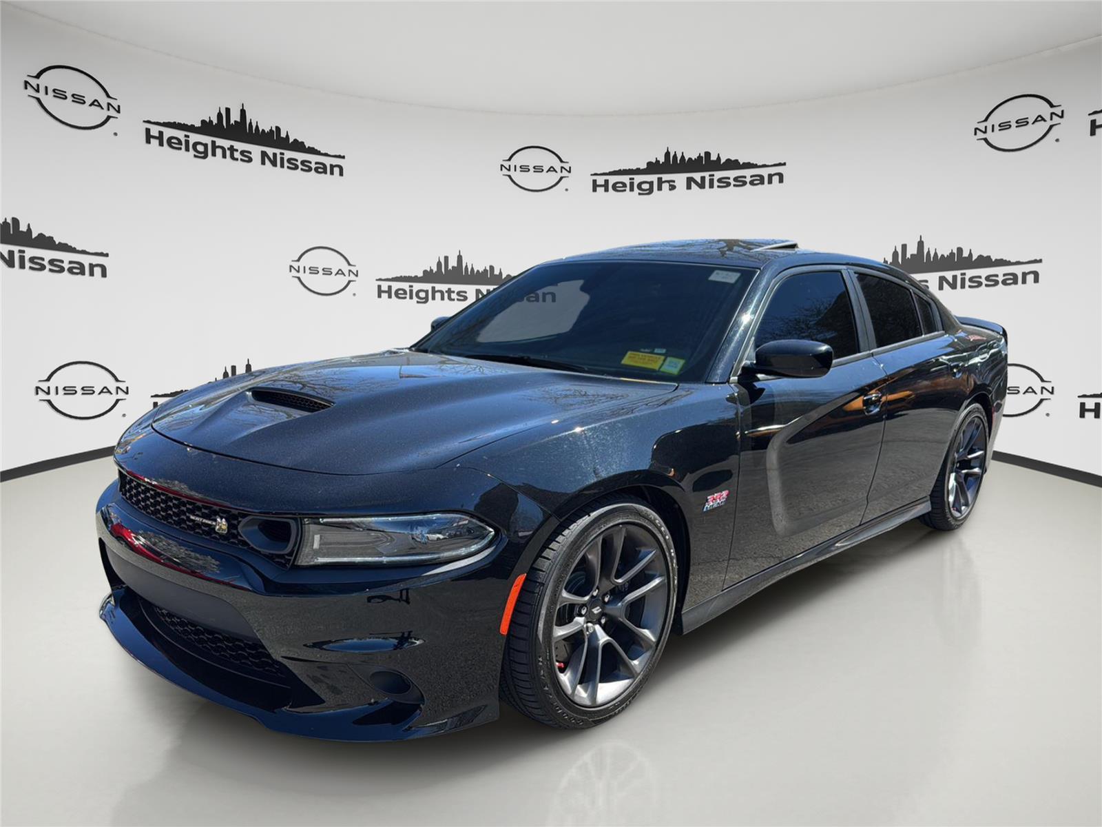 Pitch Black Clearcoat 2023 Dodge Charger Scat Pack RWD Sedan Rear-Wheel Drive 8-Speed Automatic