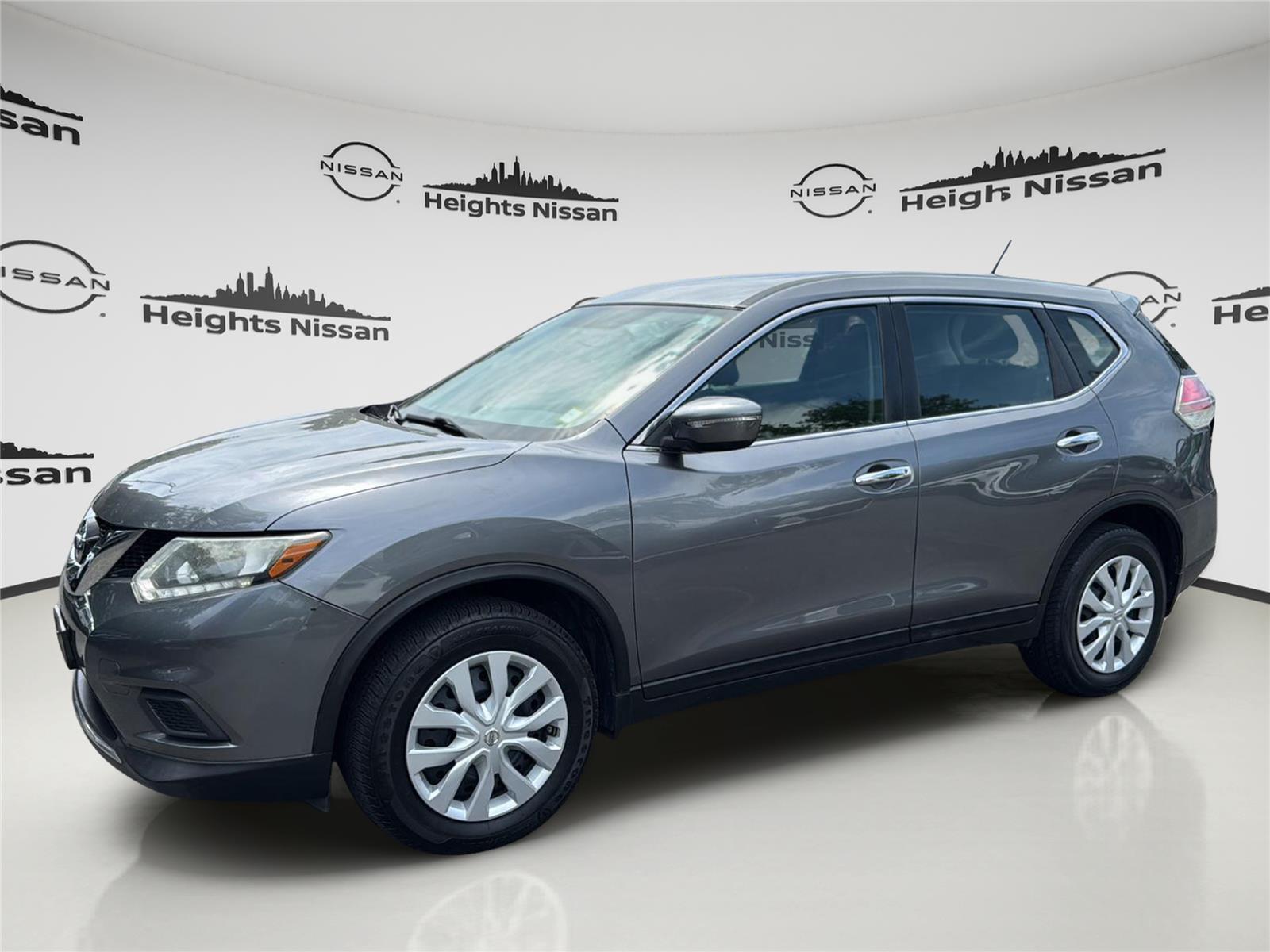 Gray (Gun Metallic) 2015 Nissan Rogue S AWD SUV / Crossover All-Wheel Drive Continuously Variable Transmission