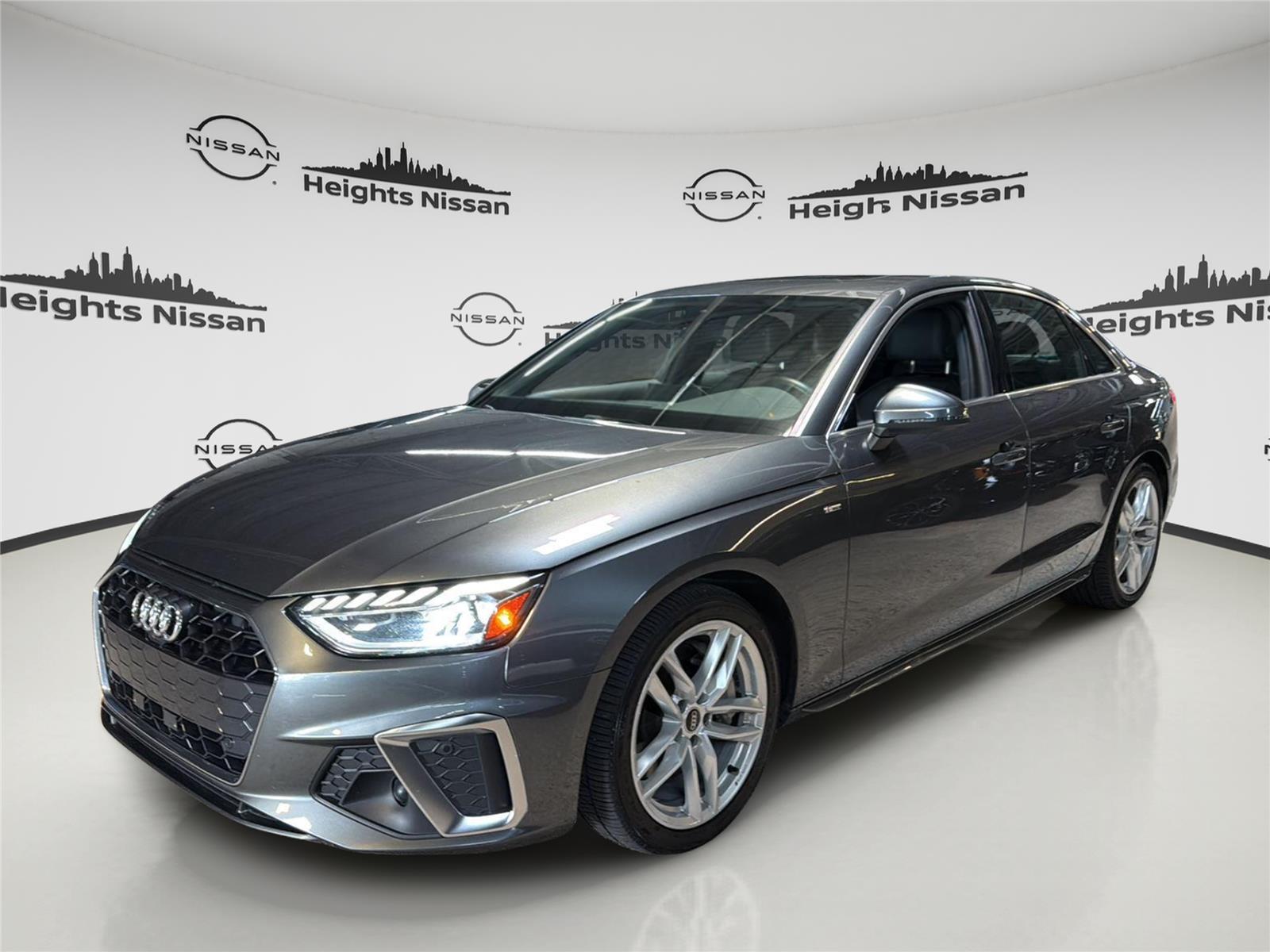 Chronos Gray Metallic 2024 Audi A4 Sedan All-Wheel Drive Automatic