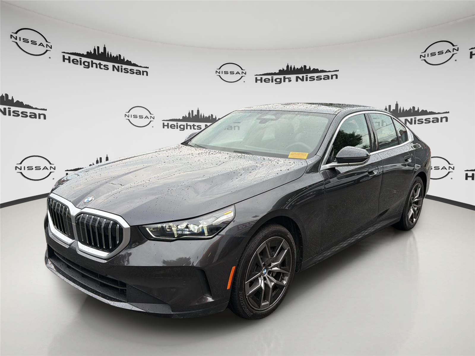 Gray (Dark Graphite Metallic) 2026 BMW 5 Series Sedan All-Wheel Drive Automatic