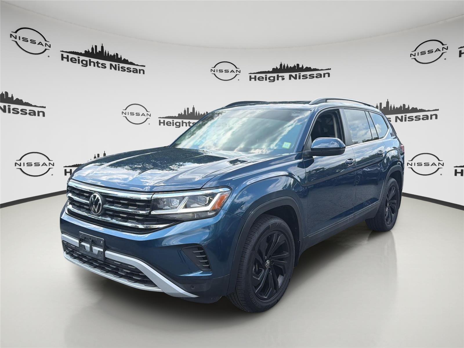 Tourmaline Blue Metallic 2022 Volkswagen Atlas SUV / Crossover All-Wheel Drive Automatic