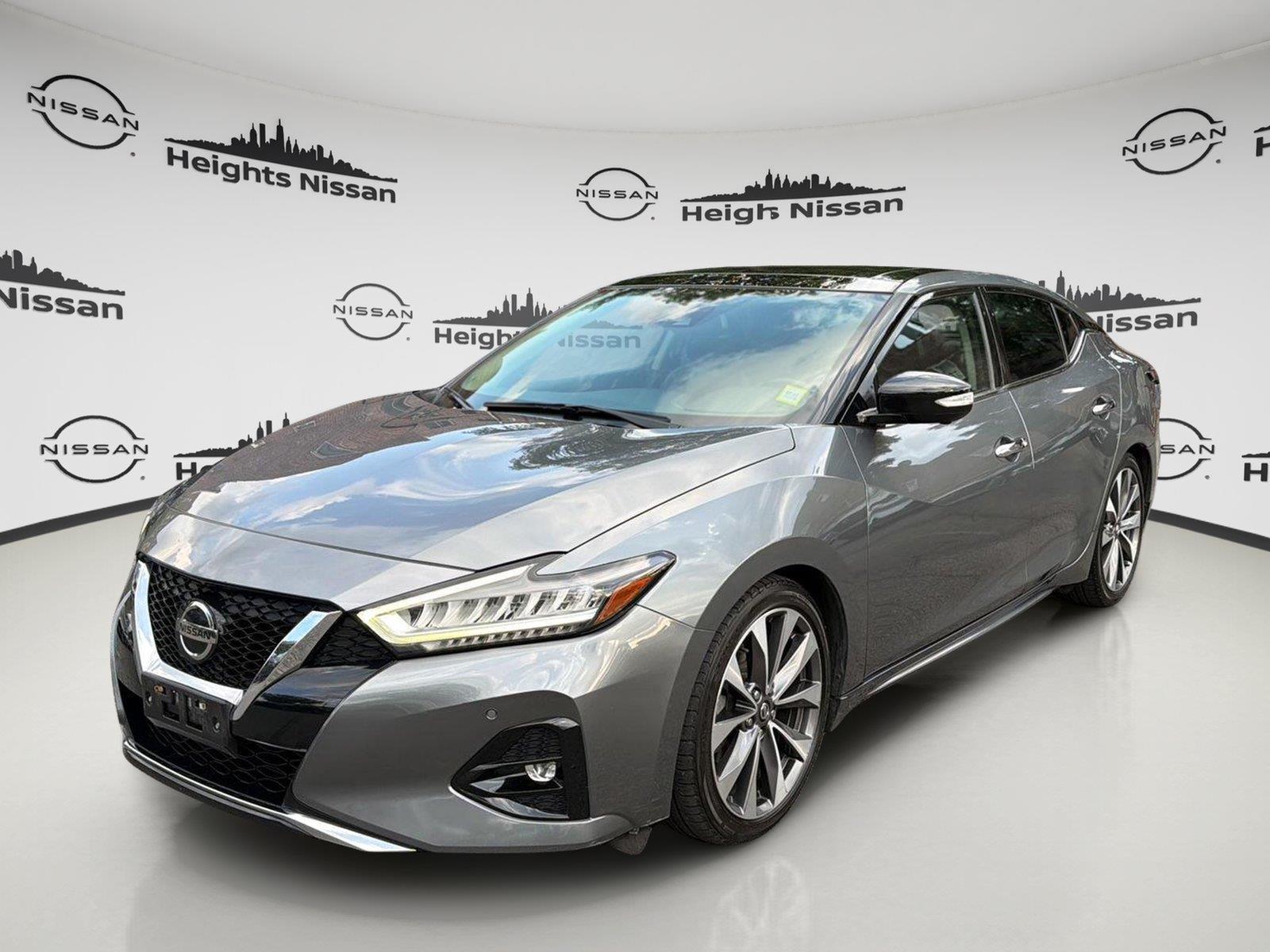 Gray (Gun Metallic) 2019 Nissan Maxima Sedan Front-Wheel Drive Continuously Variable Transmission