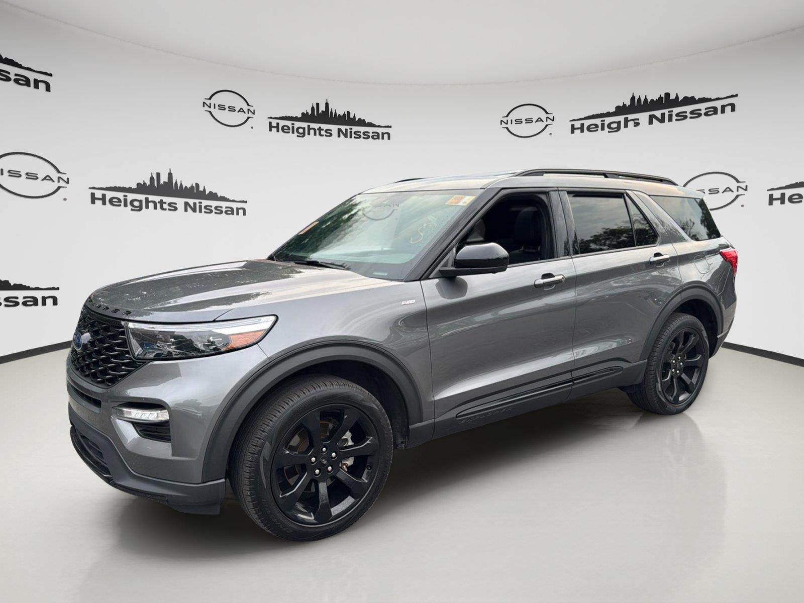 Carbonized Gray 2023 Ford Explorer SUV / Crossover All-Wheel Drive Automatic
