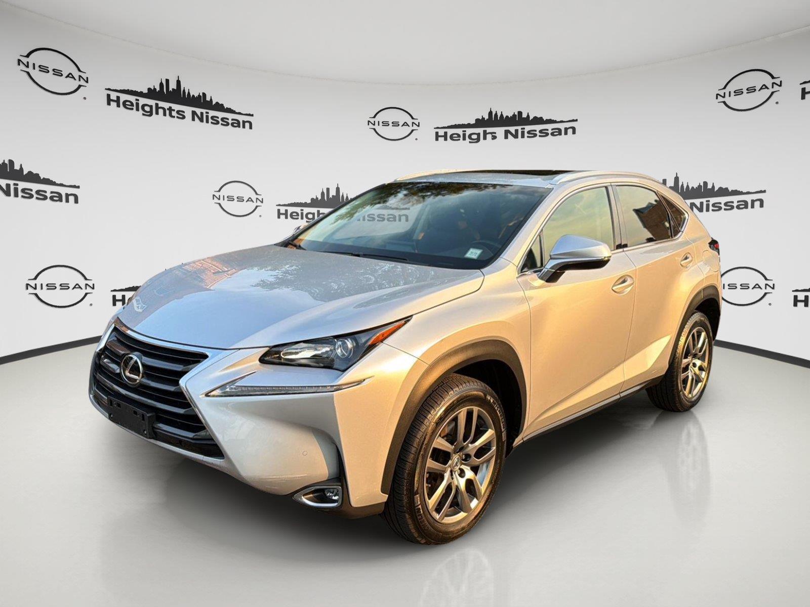 Silver Lining Metallic 2015 Lexus NX SUV / Crossover All-Wheel Drive 