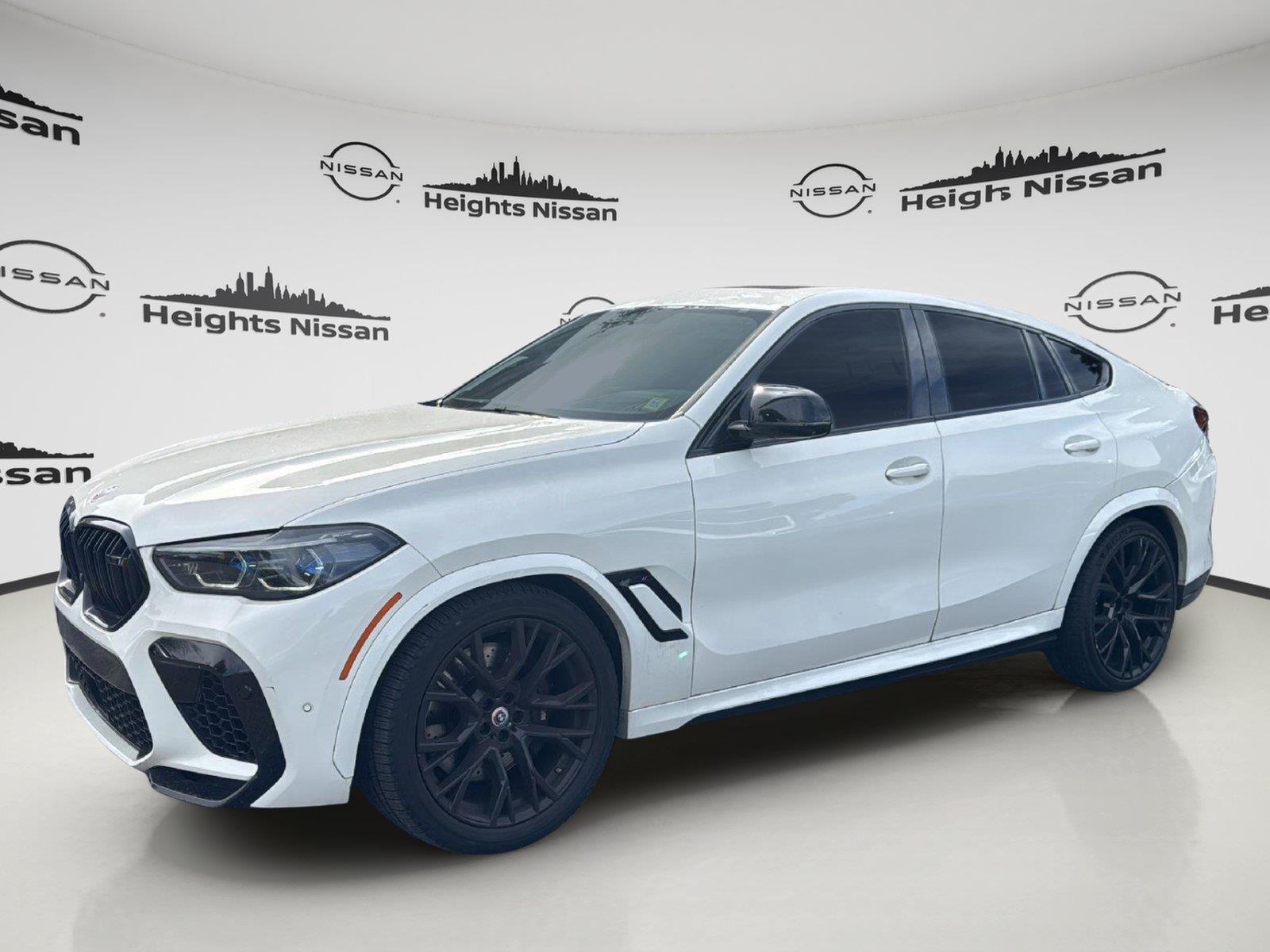 Alpine White 2022 BMW X6 M SUV / Crossover All-Wheel Drive Automatic