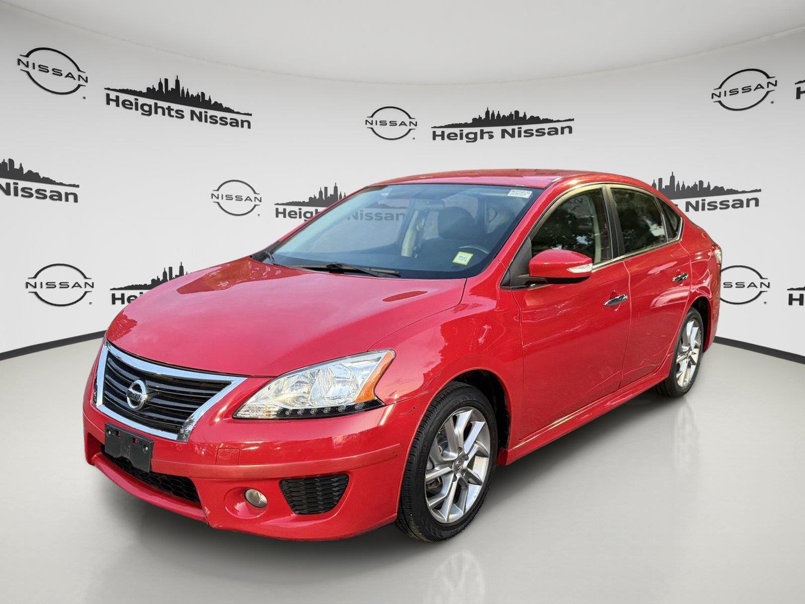 Red Alert 2015 Nissan Sentra Sedan Front-Wheel Drive Continuously Variable Transmission