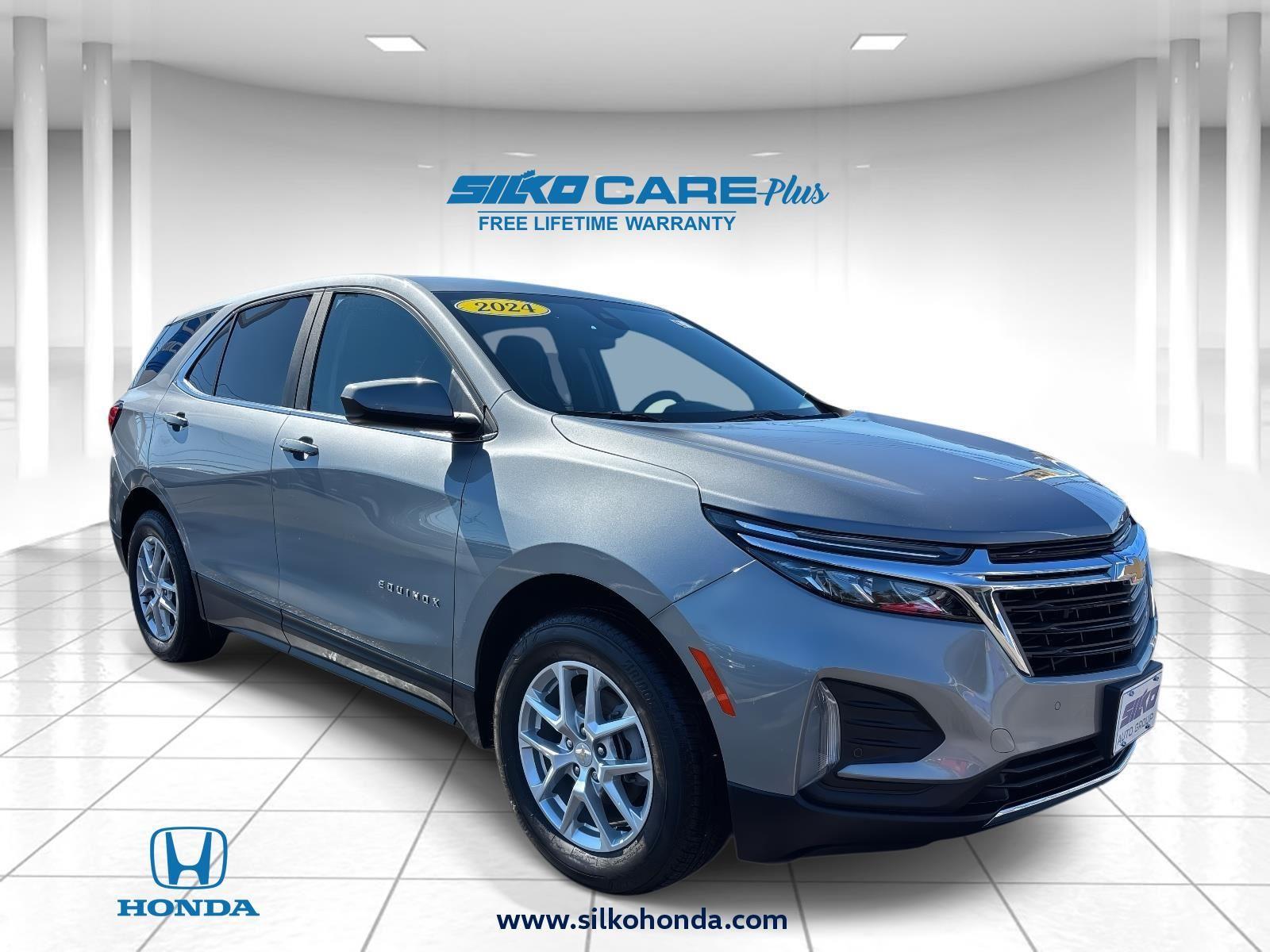 Sterling Gray Metallic 2024 Chevrolet Equinox LT AWD with 1LT SUV / Crossover Four-Wheel Drive 6-Speed Automatic Overdrive