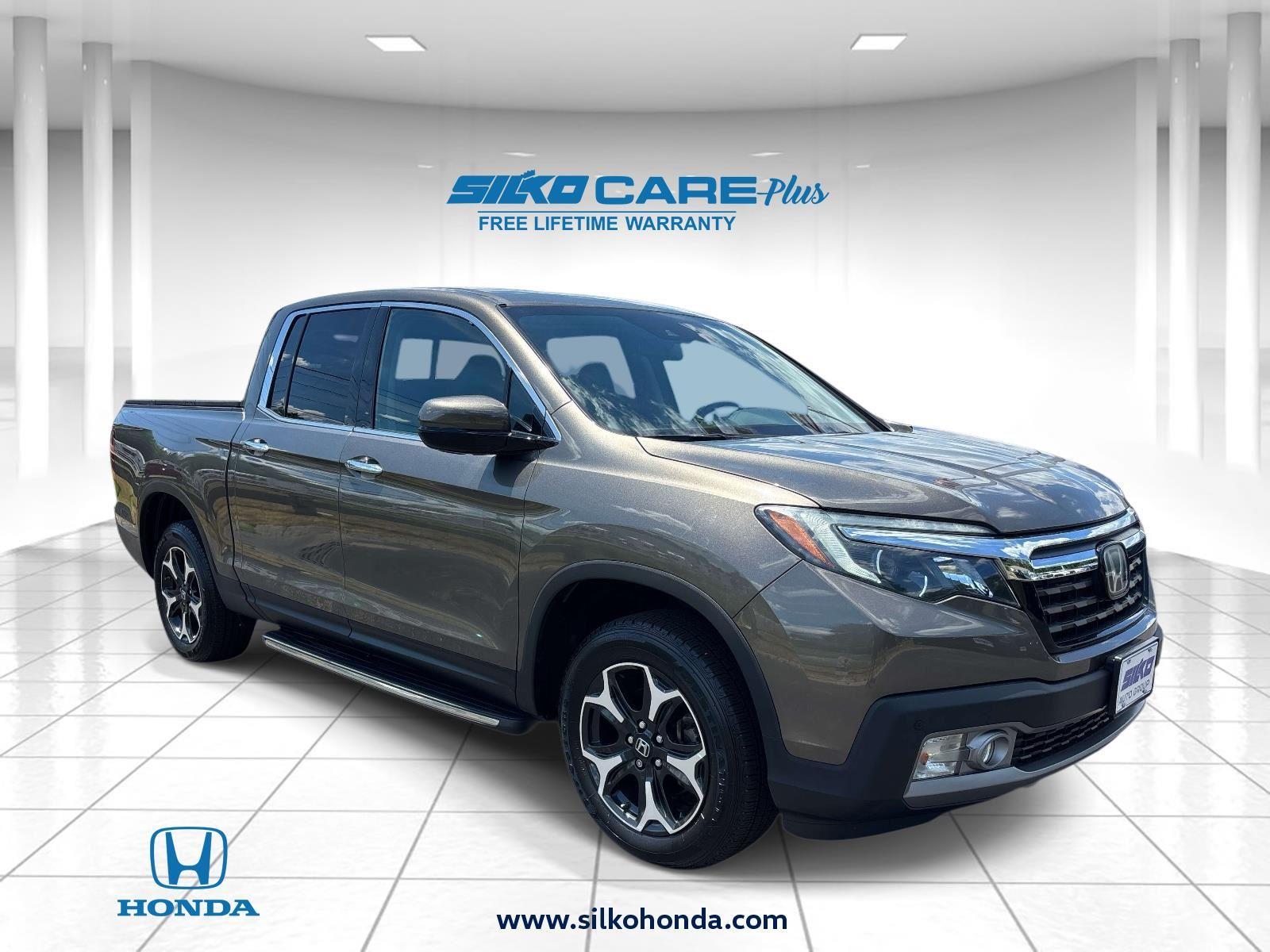 Pacific Pewter Metallic 2020 Honda Ridgeline Pickup Truck All-Wheel Drive 9-Speed Automatic