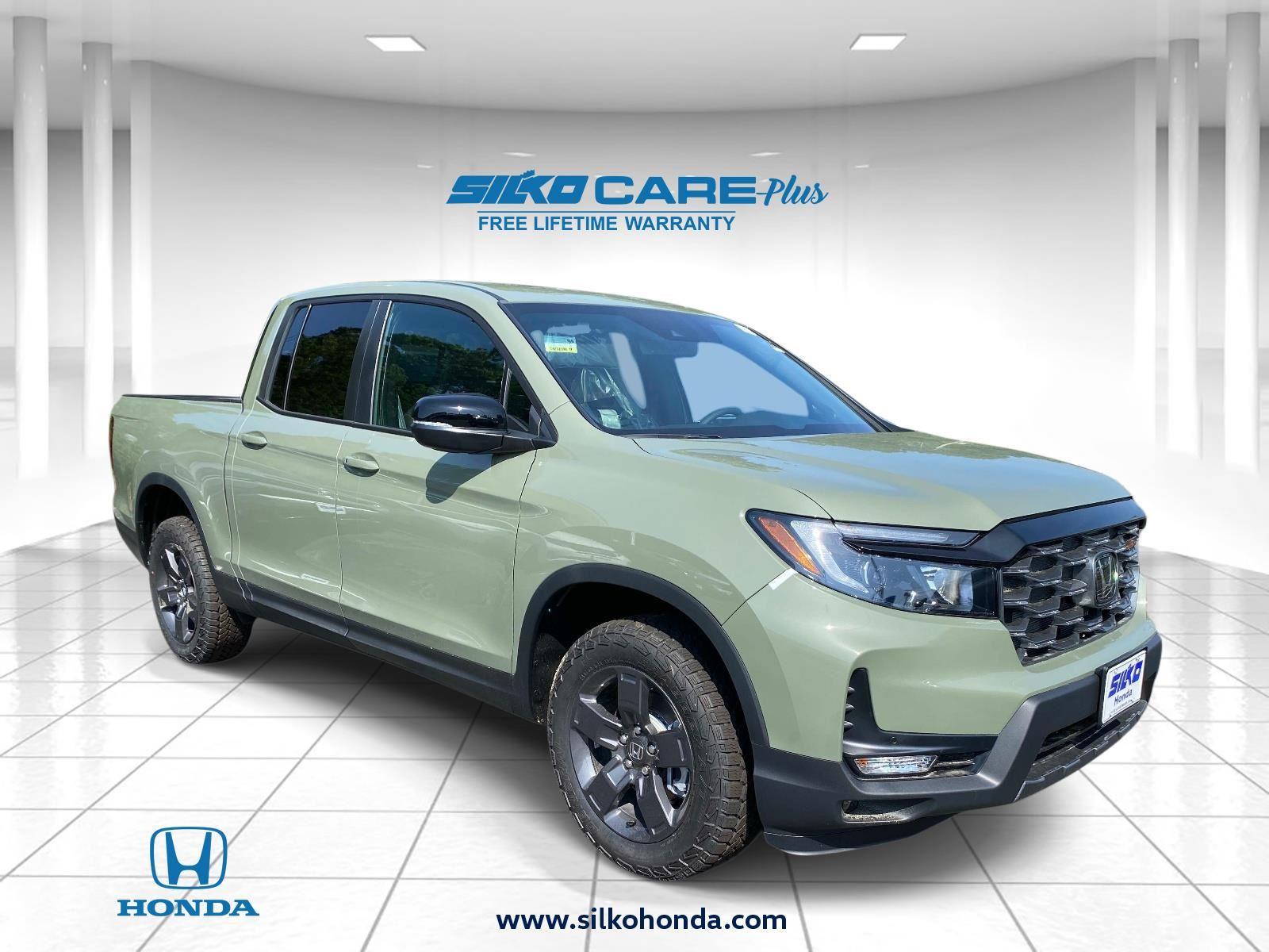 Ash Green Metallic 2026 Honda Ridgeline Pickup Truck All-Wheel Drive 9-Speed Automatic