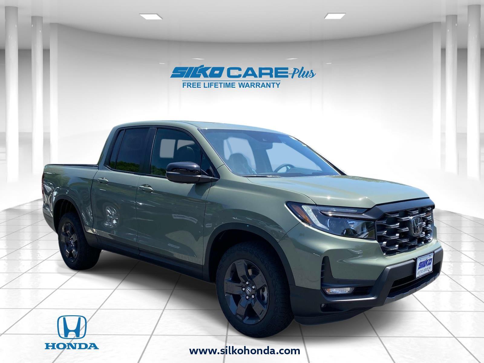 Ash Green Metallic 2026 Honda Ridgeline Pickup Truck All-Wheel Drive 9-Speed Automatic