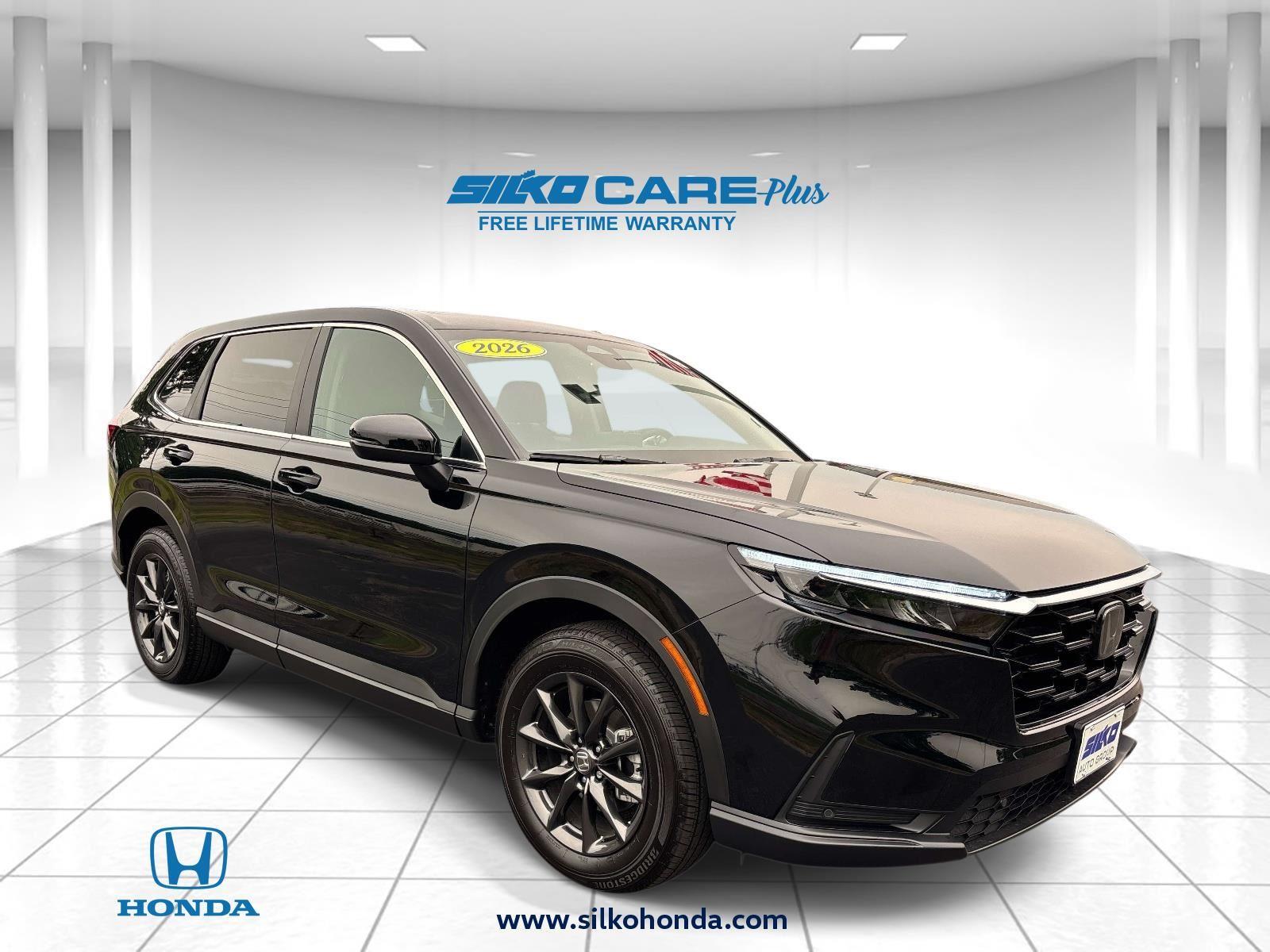 Crystal Black Pearl 2026 Honda CR-V SUV / Crossover All-Wheel Drive Continuously Variable Transmission