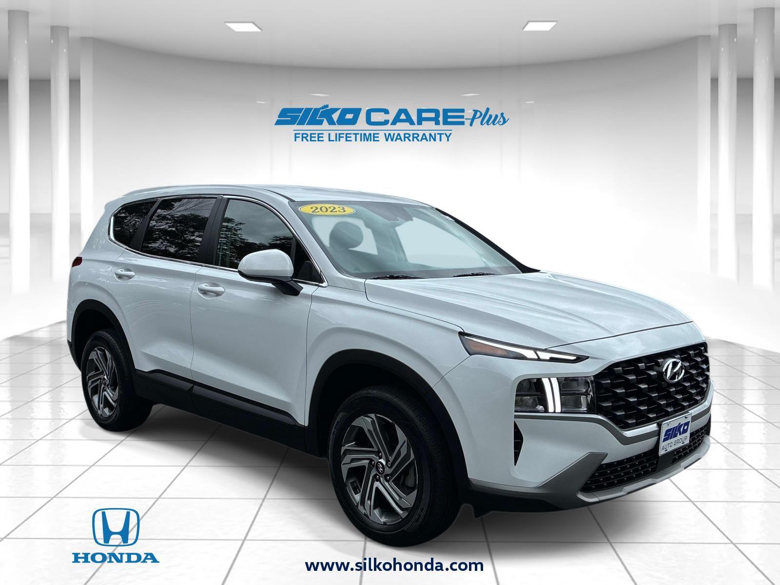 Serenity White Pearl 2023 Hyundai Santa Fe SUV / Crossover All-Wheel Drive Automatic