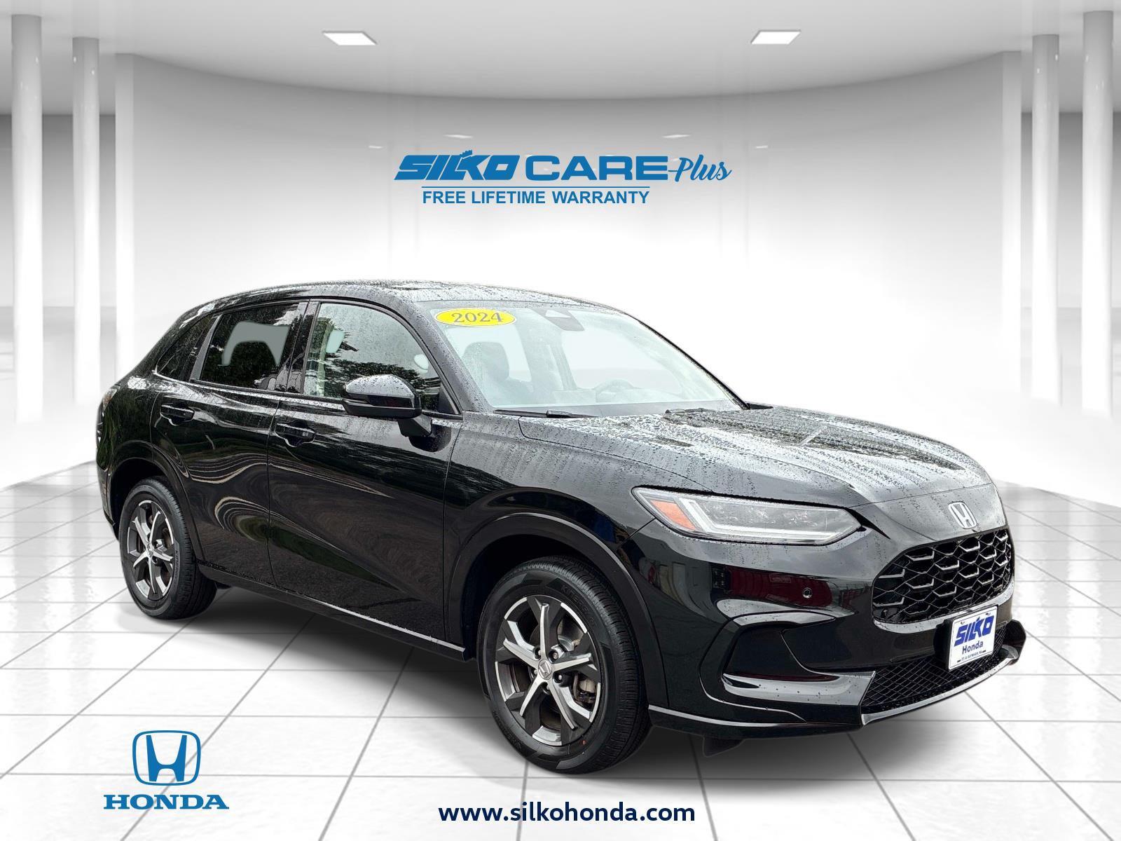 Crystal Black Pearl 2024 Honda HR-V SUV / Crossover All-Wheel Drive Continuously Variable Transmission