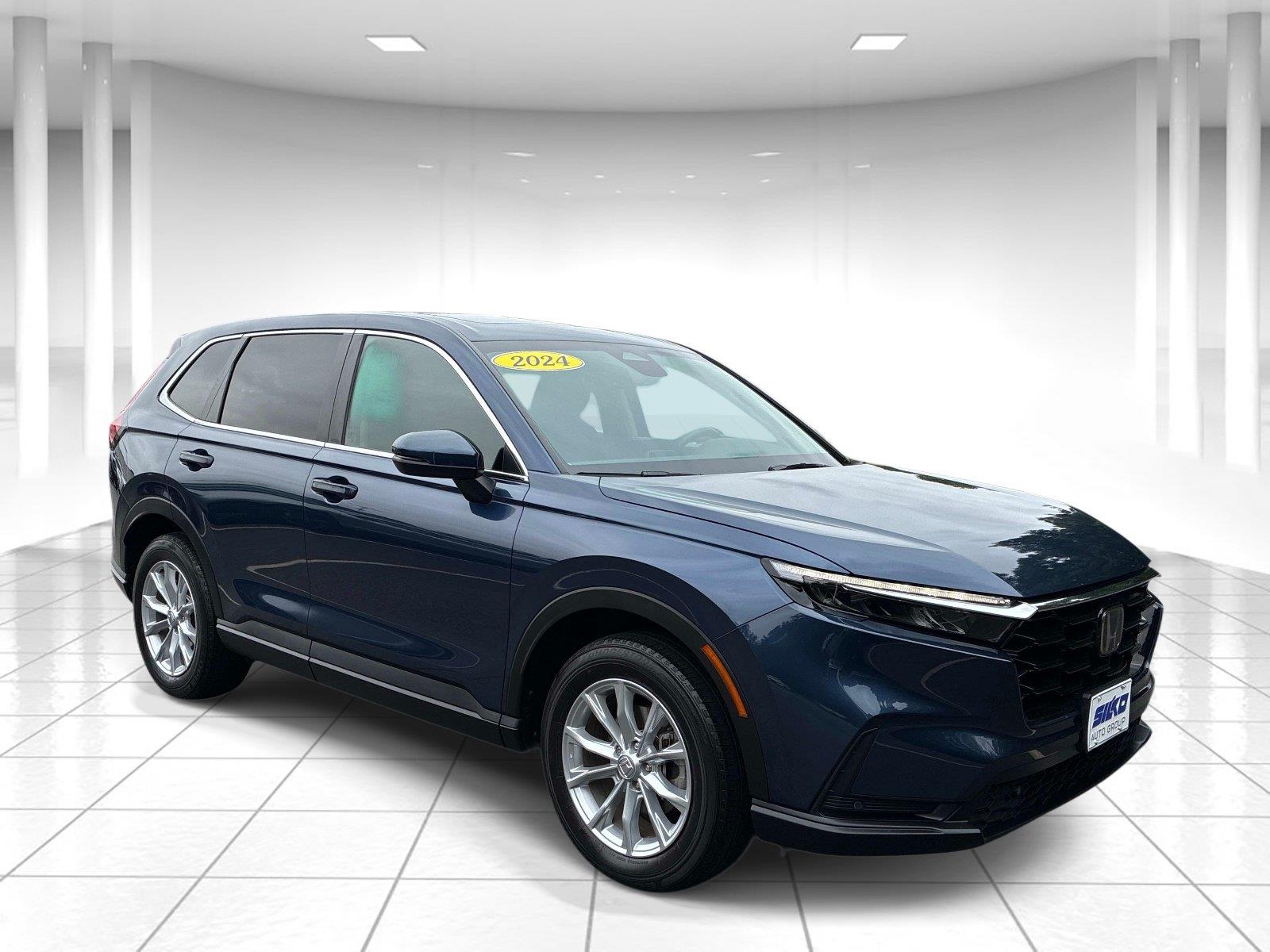 Canyon River Blue Metallic 2024 Honda CR-V SUV / Crossover All-Wheel Drive Continuously Variable Transmission