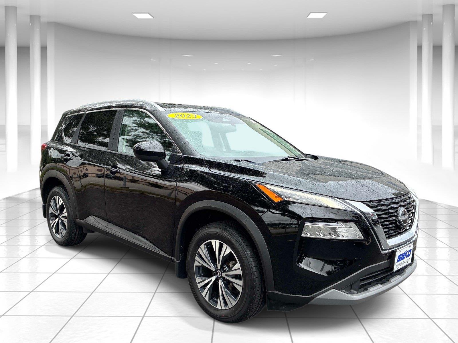 Super Black 2023 Nissan Rogue SUV / Crossover All-Wheel Drive Continuously Variable Transmission