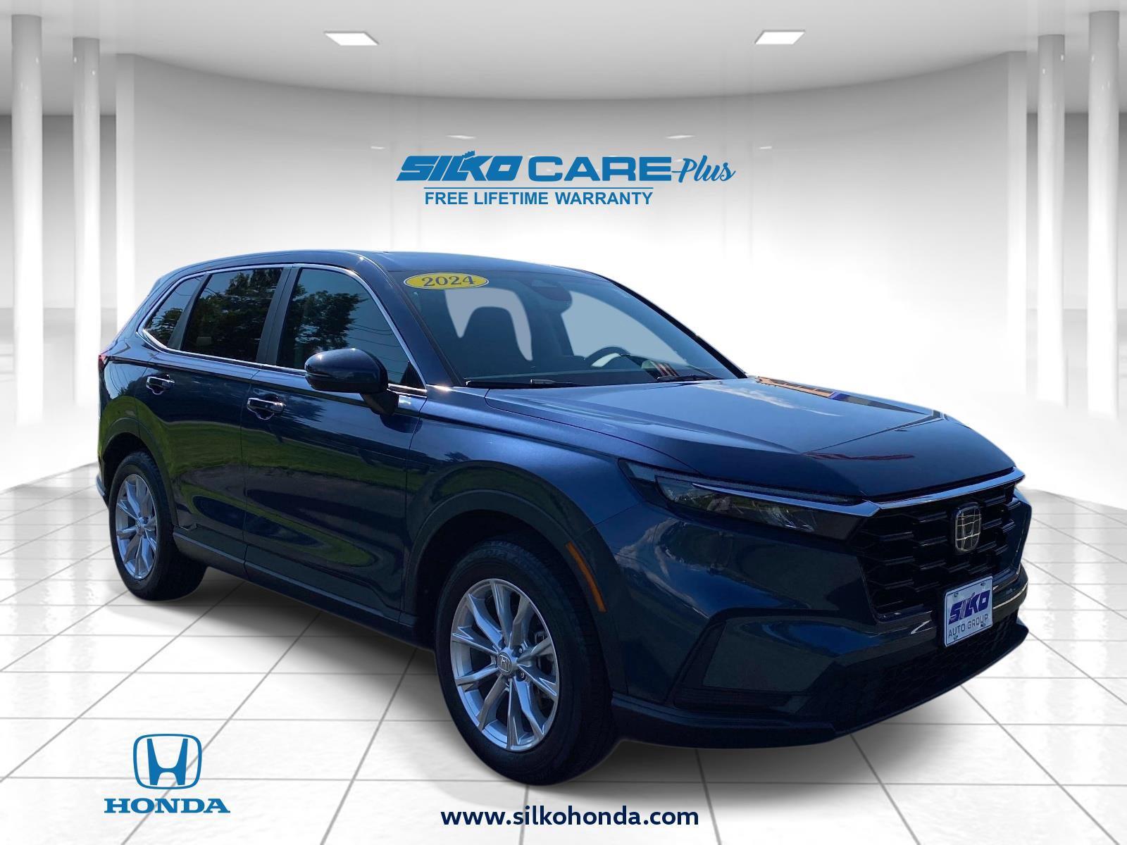 Canyon River Blue Metallic 2024 Honda CR-V SUV / Crossover All-Wheel Drive Continuously Variable Transmission