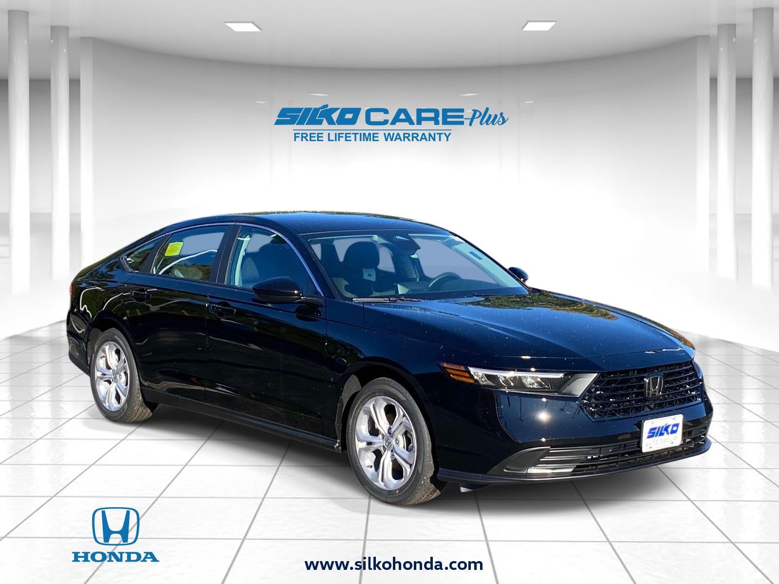 Crystal Black Pearl 2026 Honda Accord Sedan Front-Wheel Drive Continuously Variable Transmission