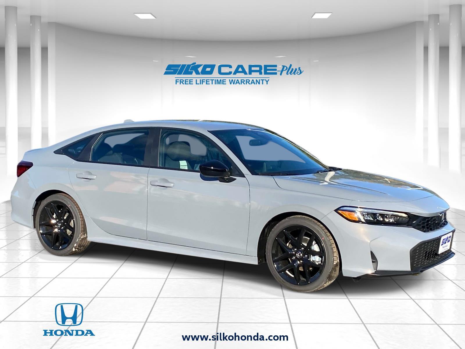 Urban Gray Pearl 2026 Honda Civic Sedan Front-Wheel Drive Continuously Variable Transmission