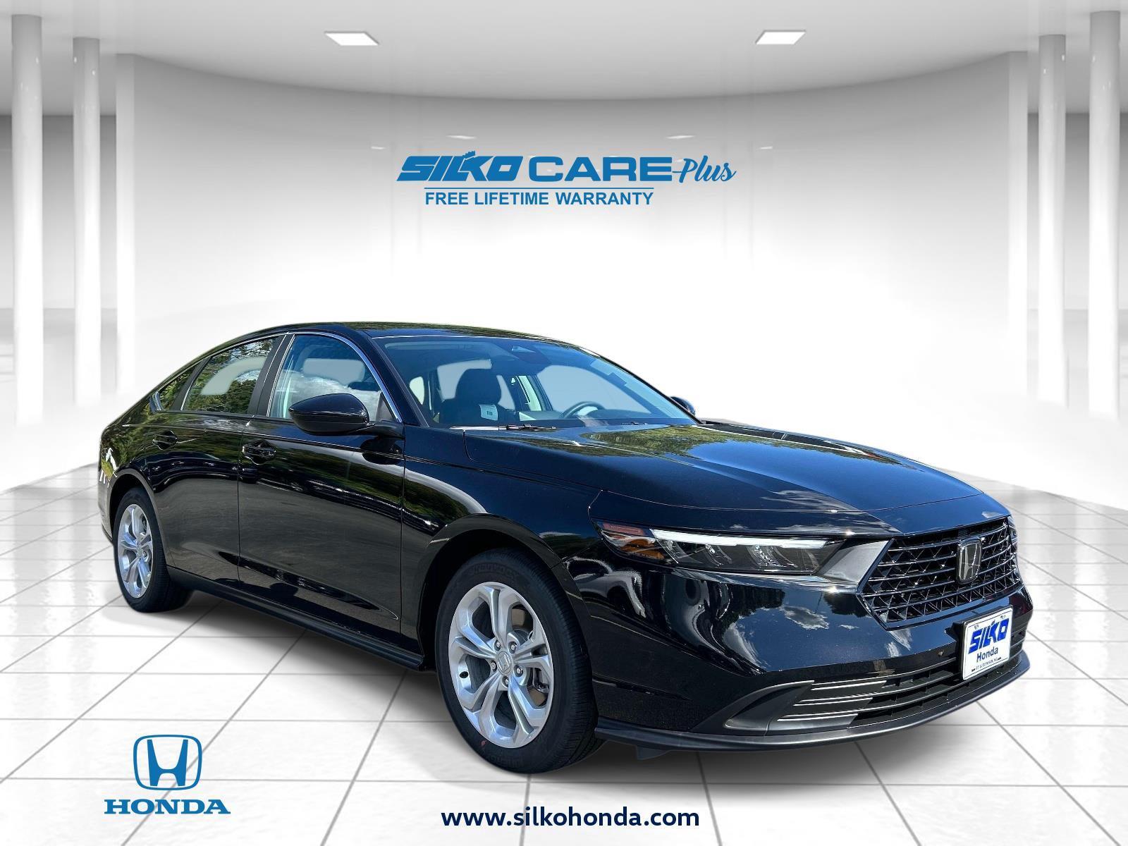 Crystal Black Pearl 2026 Honda Accord Sedan Front-Wheel Drive Continuously Variable Transmission