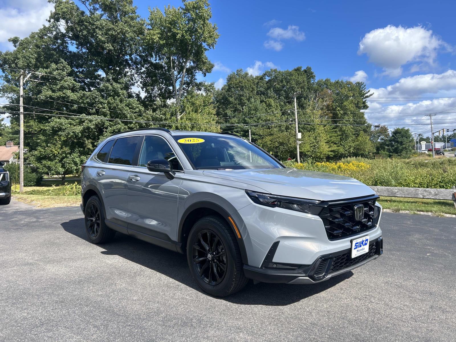 Urban Gray Pearl 2025 Honda CR-V Hybrid SUV / Crossover All-Wheel Drive 1-Speed Dual Clutch