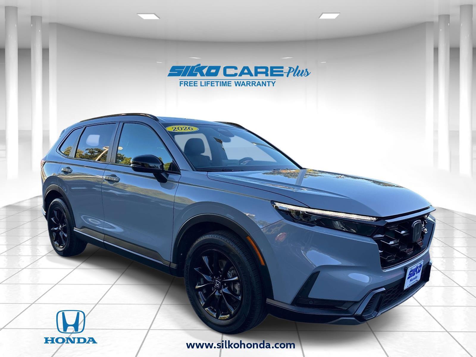 Urban Gray Pearl 2026 Honda CR-V Hybrid SUV / Crossover All-Wheel Drive Continuously Variable Transmission