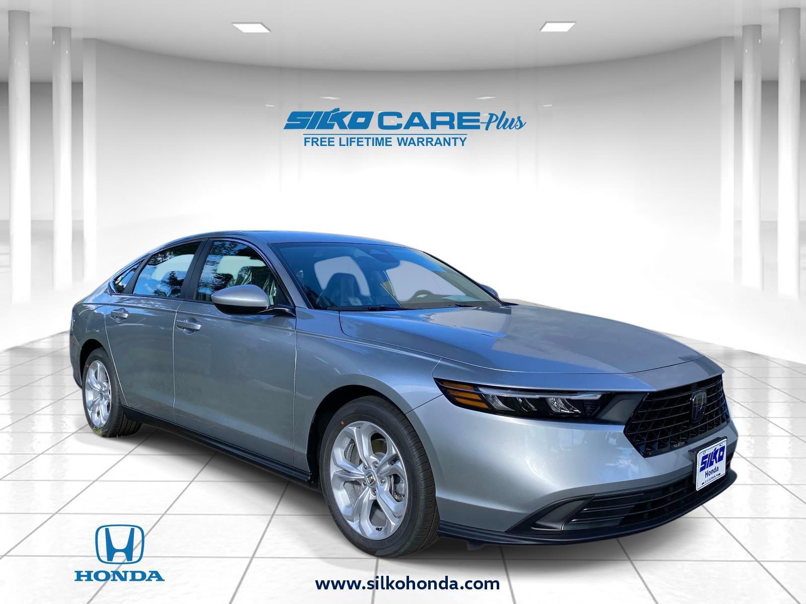 Solar Silver Metallic 2026 Honda Accord Sedan Front-Wheel Drive Continuously Variable Transmission