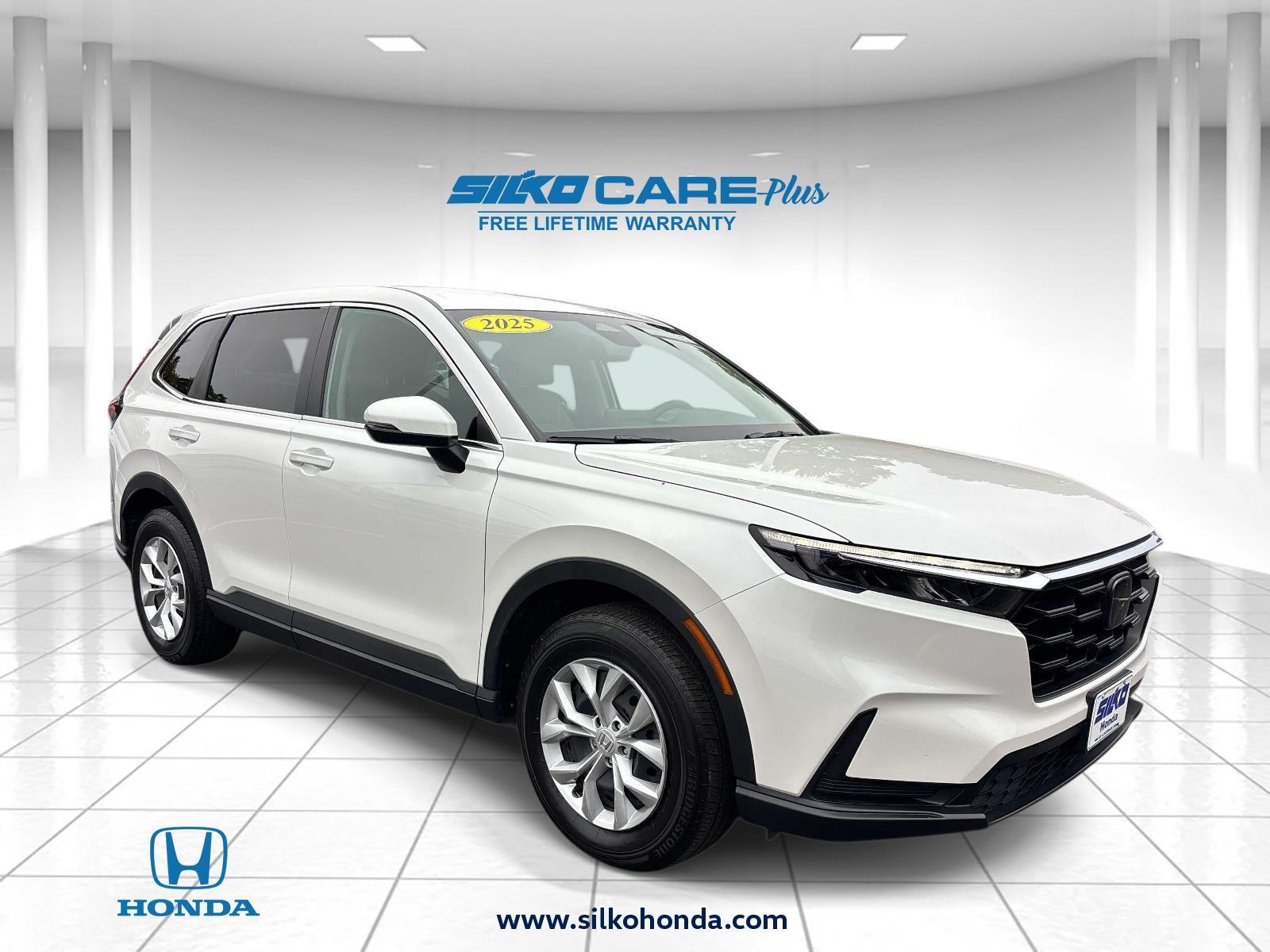 Platinum White Pearl 2025 Honda CR-V SUV / Crossover All-Wheel Drive Continuously Variable Transmission
