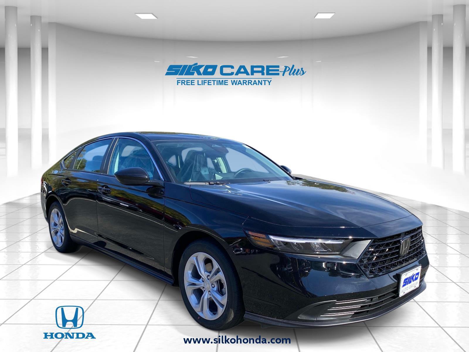 Crystal Black Pearl 2026 Honda Accord Sedan Front-Wheel Drive Continuously Variable Transmission