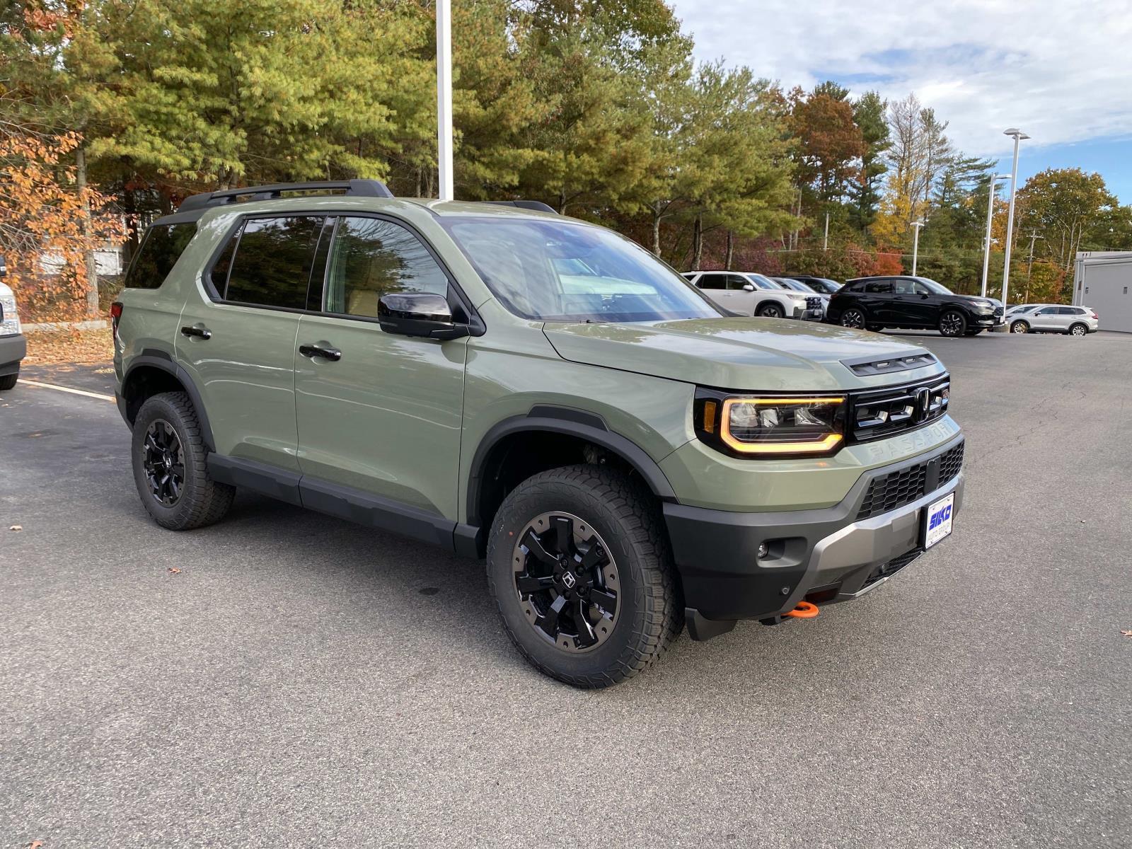 Ash Green Metallic 2027 Honda Passport SUV / Crossover All-Wheel Drive Automatic