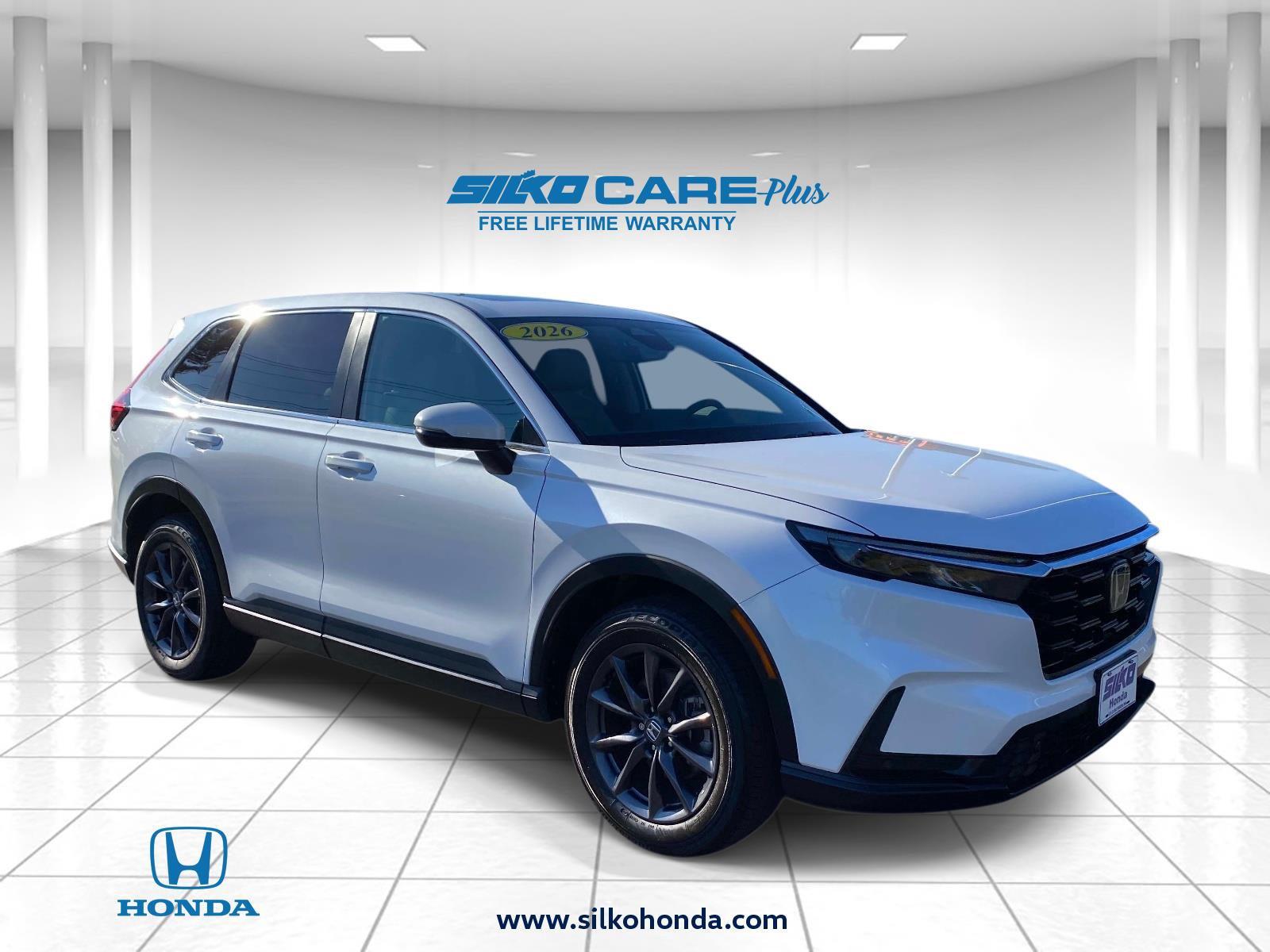 Platinum White Pearl 2026 Honda CR-V SUV / Crossover All-Wheel Drive Continuously Variable Transmission