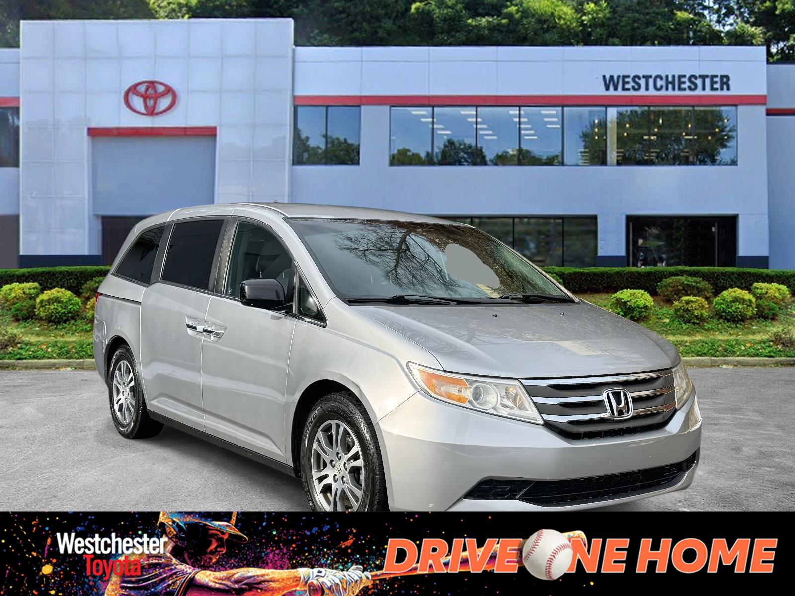 Alabaster Silver Metallic 2011 Honda Odyssey EX FWD Minivan Front-Wheel Drive Automatic