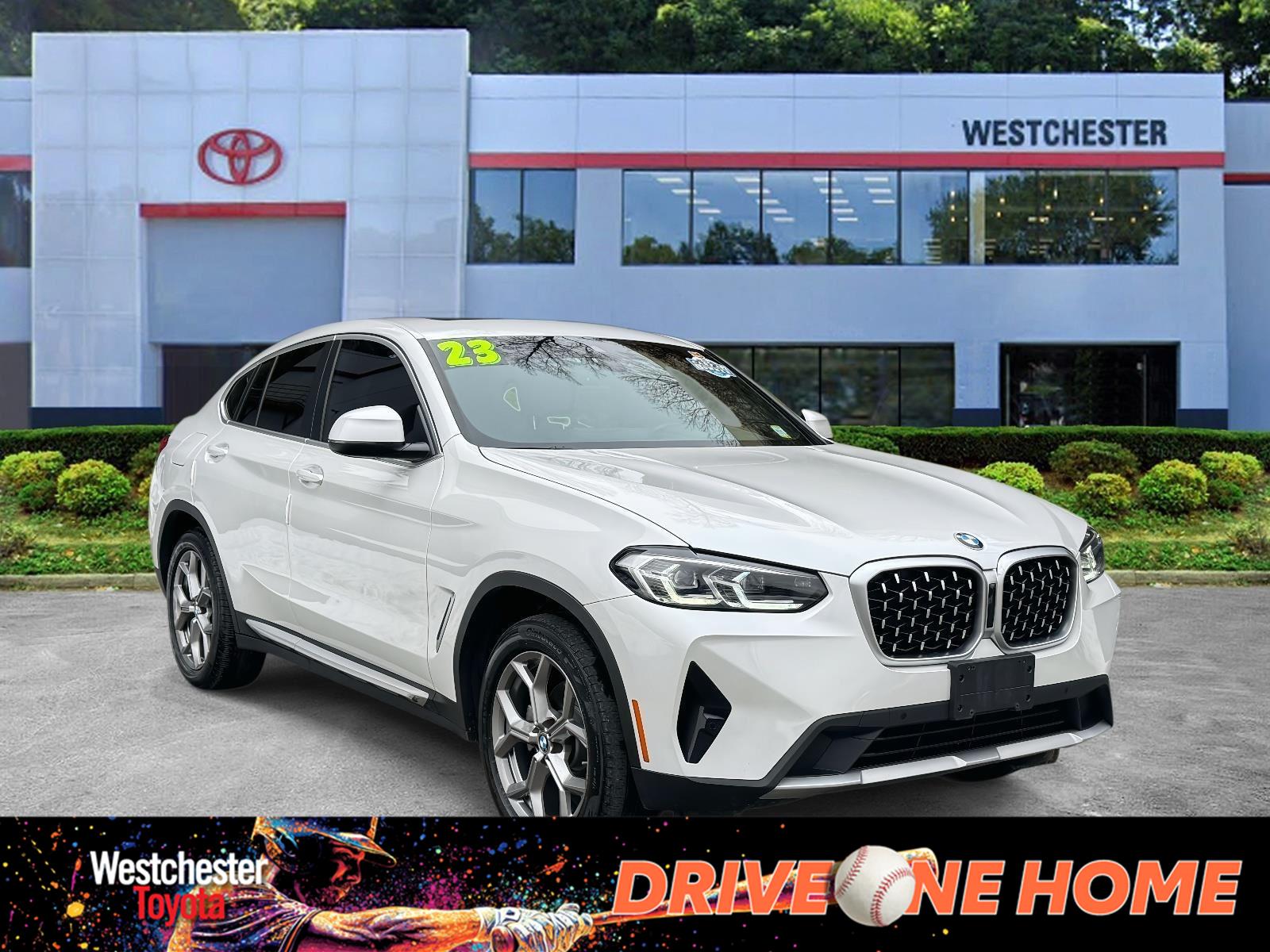Mineral White Metallic 2023 BMW X4 xDrive30i AWD SUV / Crossover All-Wheel Drive Automatic