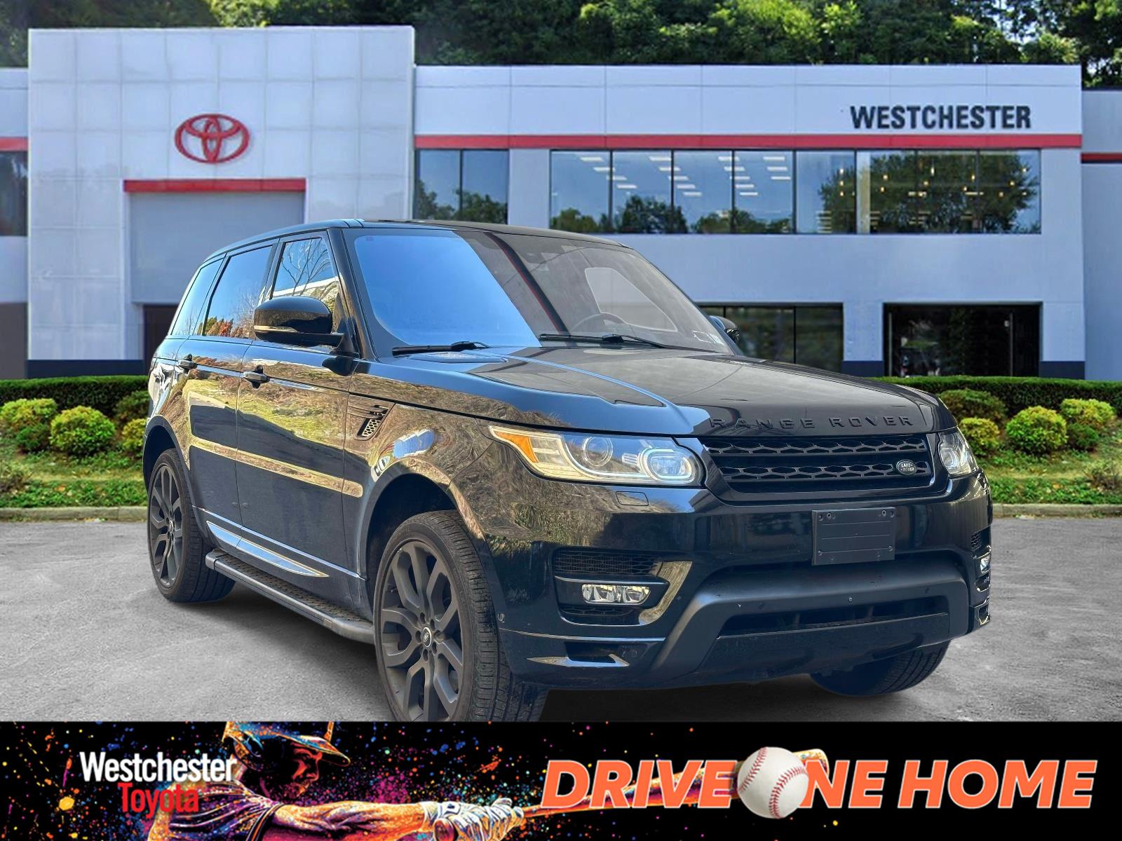 Santorini Black 2016 Land Rover Range Rover Sport V8 Autobiography 4WD SUV / Crossover All-Wheel Drive Automatic