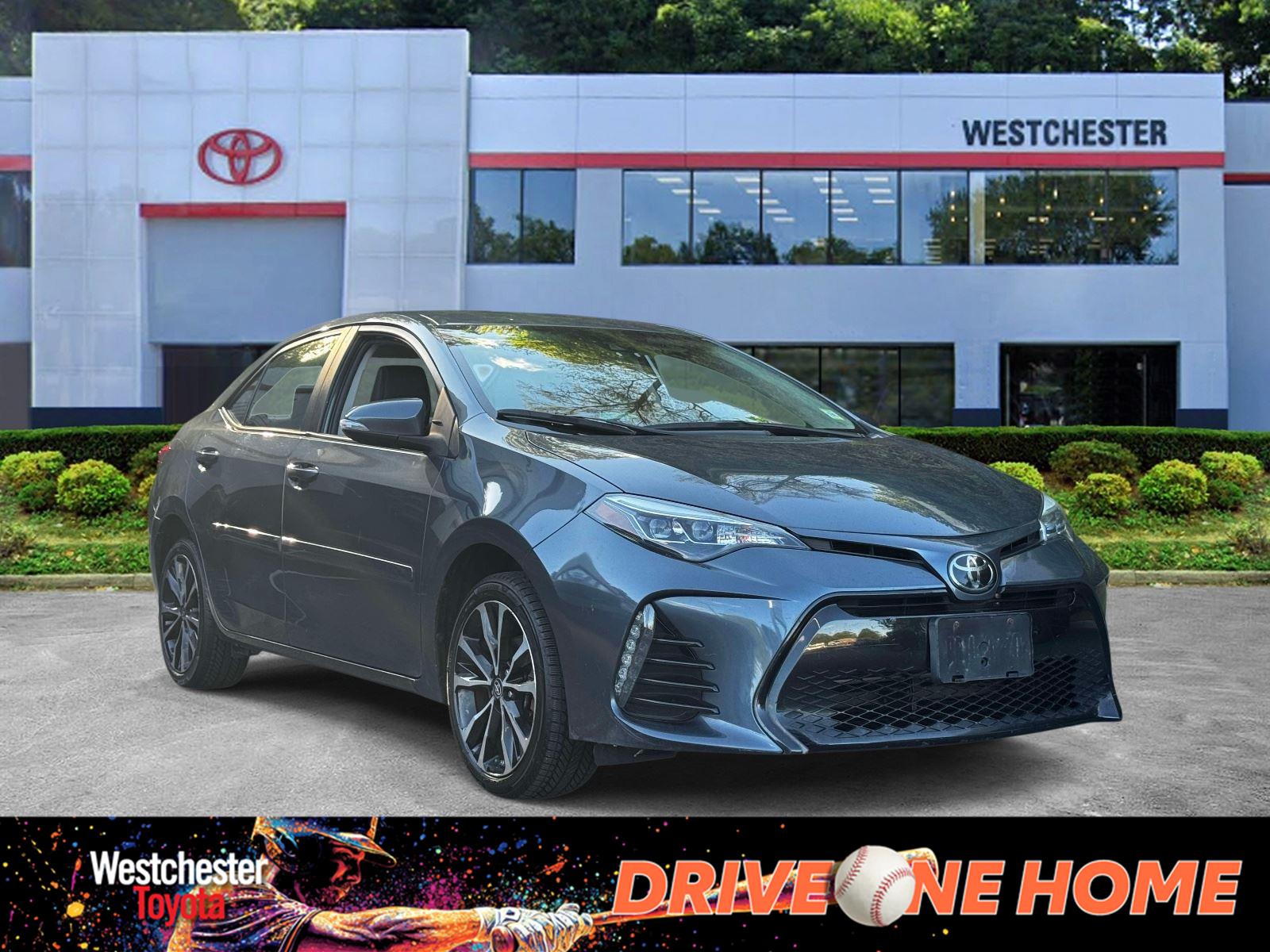 Slate Metallic 2018 Toyota Corolla SE Sedan Front-Wheel Drive Manual
