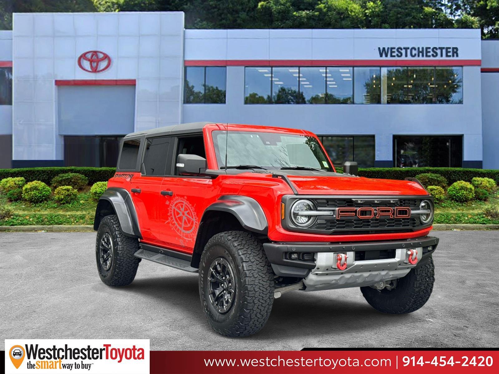 Code Orange 2023 Ford Bronco Raptor SUV / Crossover Four-Wheel Drive Automatic