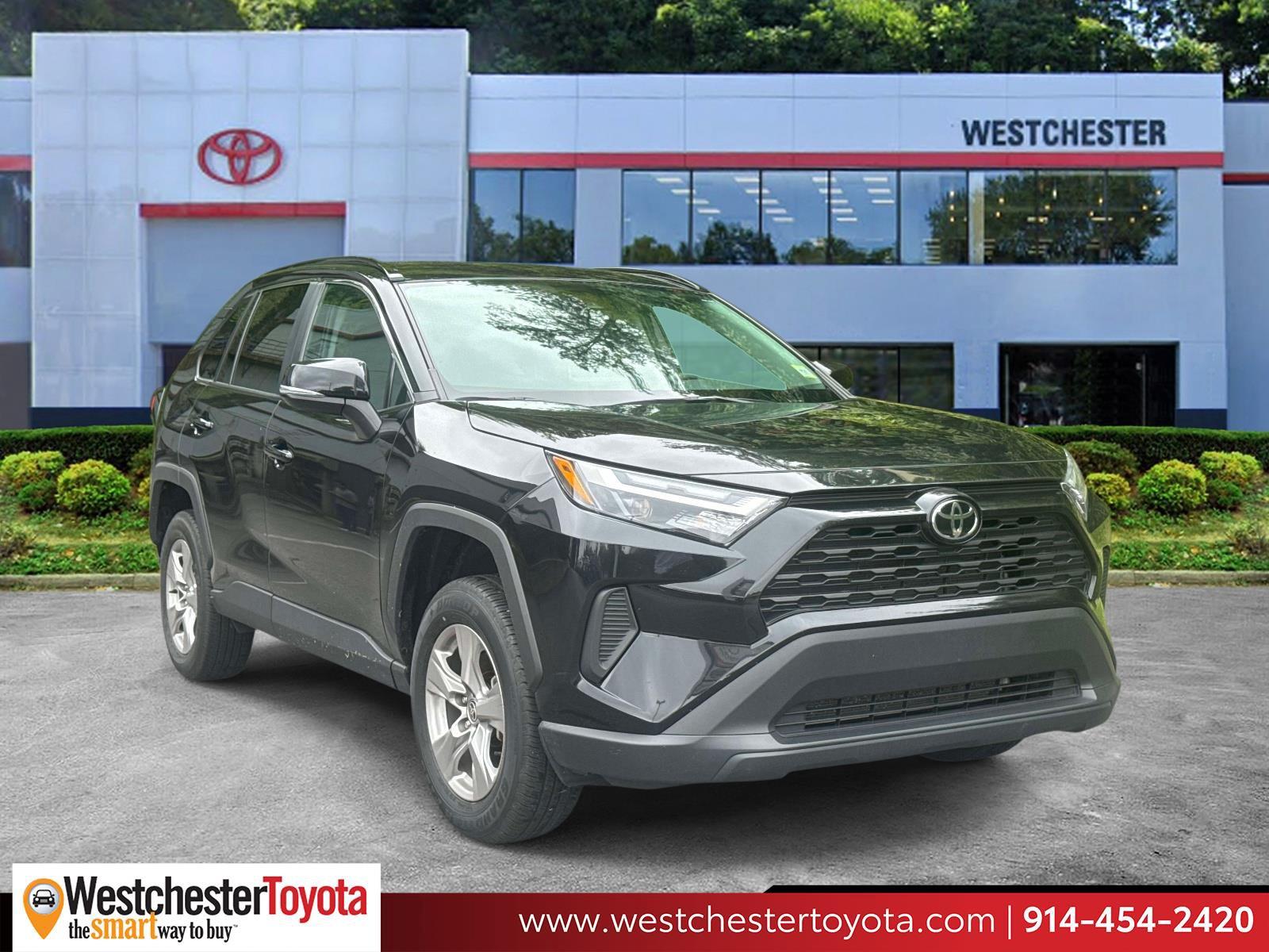 Midnight Black Metallic 2025 Toyota RAV4 SUV / Crossover All-Wheel Drive Automatic