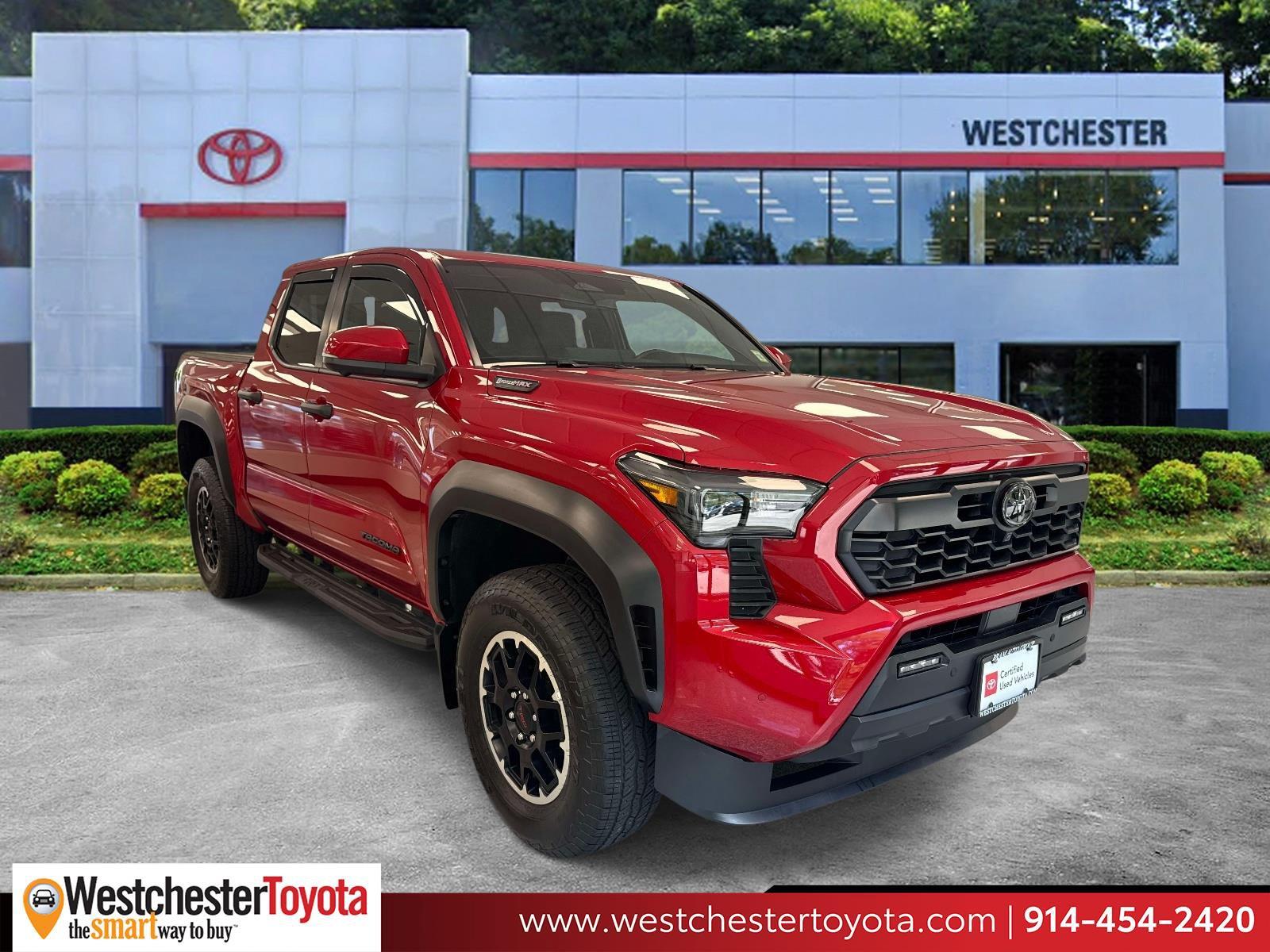 Supersonic Red 2025 Toyota Tacoma Pickup Truck Four-Wheel Drive Automatic