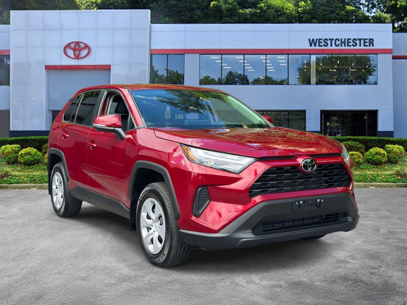 Red (Ruby Flare Pearl) 2023 Toyota RAV4 SUV / Crossover All-Wheel Drive Automatic