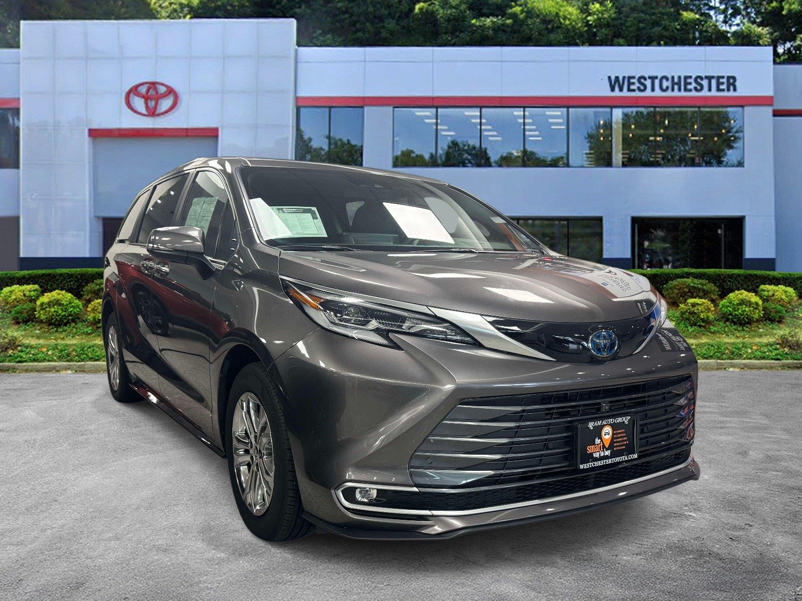 Predawn Gray Mica 2023 Toyota Sienna Minivan All-Wheel Drive Continuously Variable Transmission